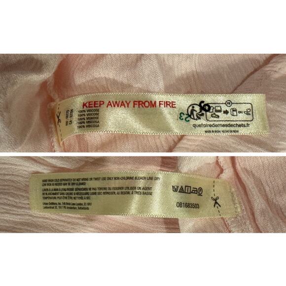 Free People Cross My Heart Cutout Maxi Dress in Rosewater Size Medium - Picture 7 of 8